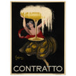 Leonetto Cappiello Contratto vintage poster .