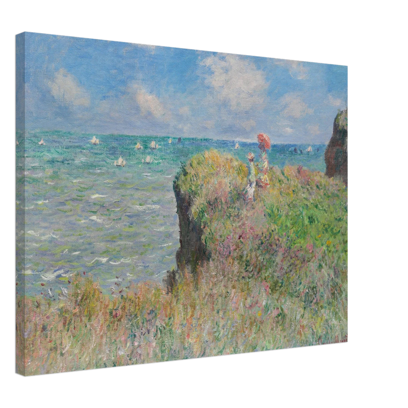 Cliff Walk at Pourville by Claude Monet