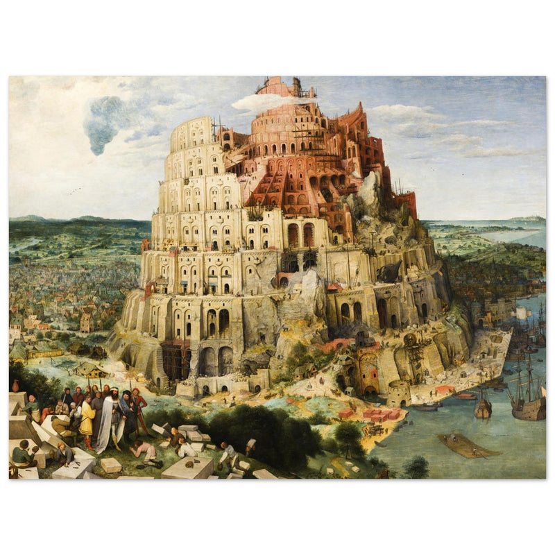 The Tower of babel by Pieter Bruegel the Elder.