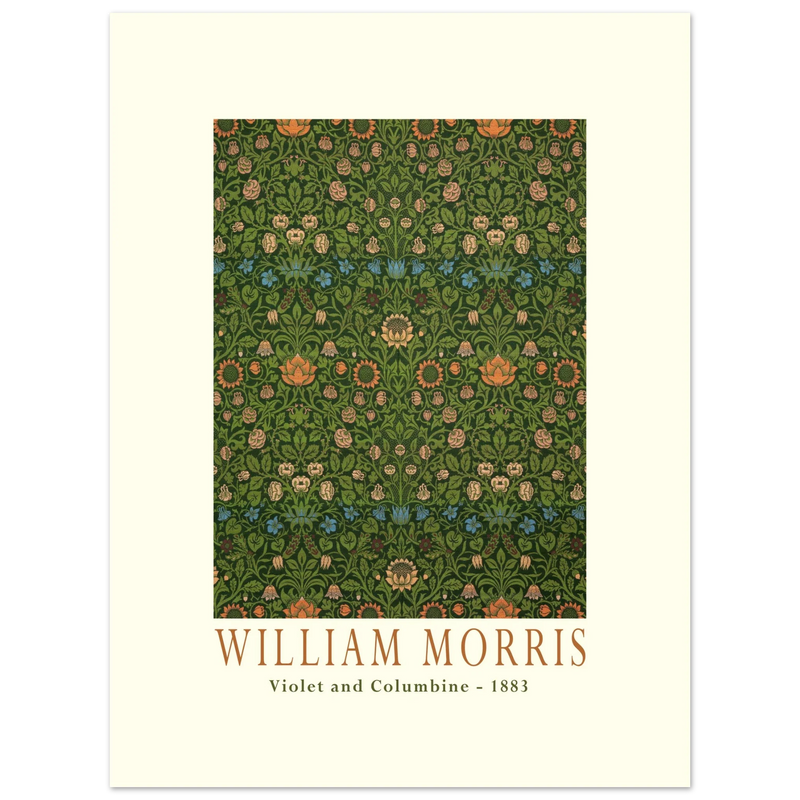 William Morris Violet and Columbine.