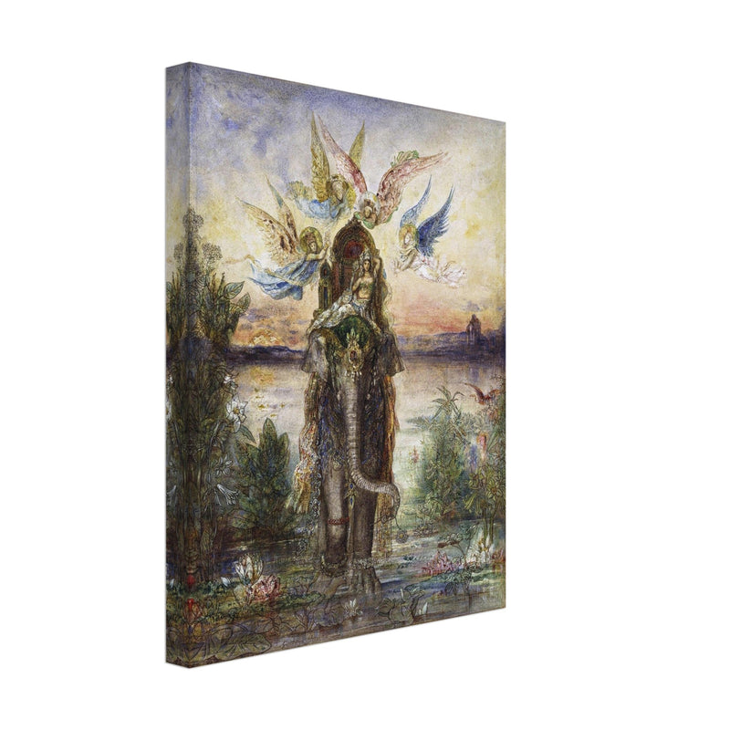 The Sacred Elephant painting by Gustave Moreau