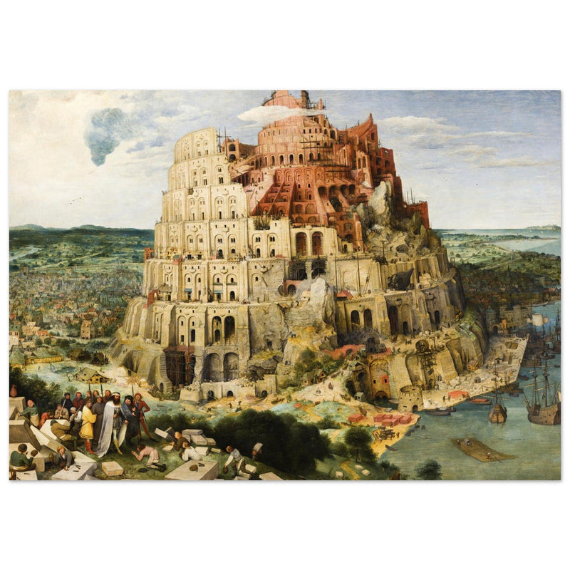 The Tower of babel by Pieter Bruegel the Elder.