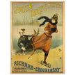 Richard Choubersky print Patin Bicyclette. Art Nouveau bicycle advertising poster. decoration.