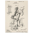 vintage microscope patent by J H Ford.