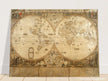 Ancient historic map of 1660 Nova Totius Terrarum Orbis Tabula by Frederik de Wit