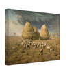 Haystacks Autumn by Jean François Millet.
