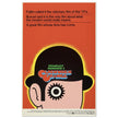 Stanley Kubrick Clockwork Orange movie poster.