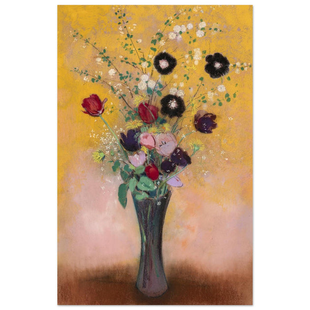 Odilon Redon painting Vase of Flowers