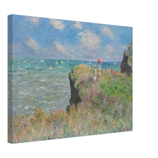 Cliff Walk at Pourville by Claude Monet
