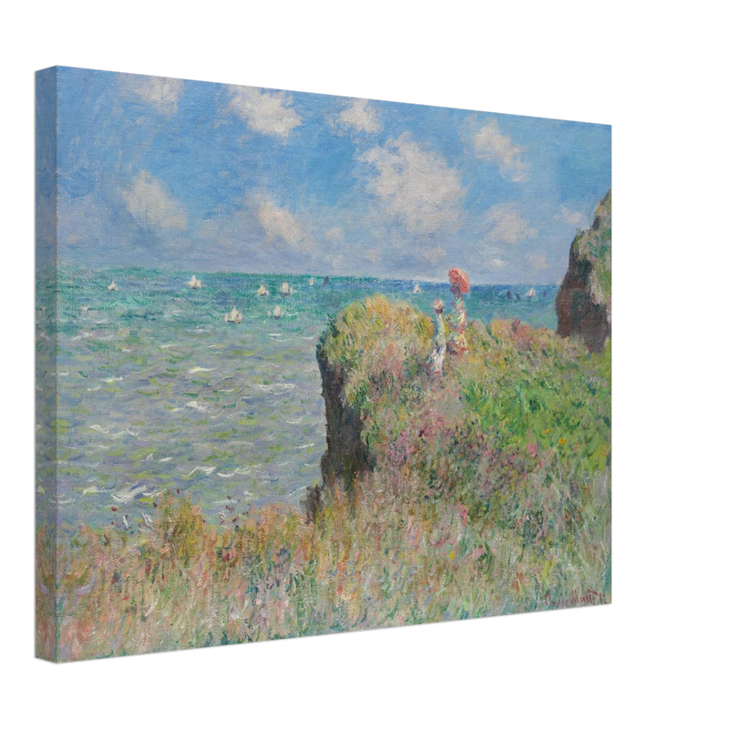 Cliff Walk at Pourville by Claude Monet