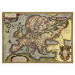 Ancient map of celtic Europe by Abraham Ortelius.