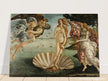The birth of Venus by Sandro Botticelli. Greek Mythology art print of antique painting.