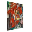 The Foxes Die Füchse painting by Franz Marc